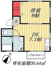 JR総武線 市川駅 徒歩17分