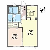 メゾン・ド・オクラホマ　V 102 ｜ 宮城県富谷市成田３丁目15-6（賃貸アパート1LDK・1階・41.20㎡） その2