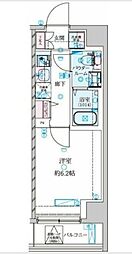 GENOVIA 南鳩ヶ谷 1Kの間取図画像