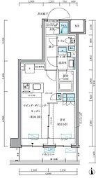 品川区東品川4丁目マンション 1LDKの間取図画像