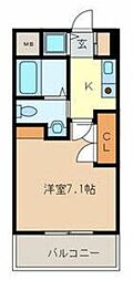 JCアベニューみずほ台 1Kの間取図画像
