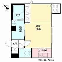 ＣＲＯＩＲＥ住吉 A0102 ｜ 福岡県福岡市博多区住吉５丁目22-8（賃貸マンション1K・1階・28.99㎡） その2