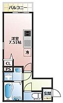 ＴＨＥ　ＮＯＢＬＥＳ諏訪野町II 106 ｜ 福岡県久留米市諏訪野町2249-4（賃貸アパート1R・1階・22.30㎡） その2