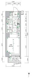ARTESSIMOLAVI 1Kの間取図画像