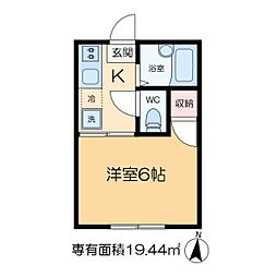 石橋コーポ 1階/102