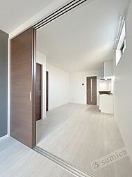 近鉄大阪線 弥刀駅 徒歩3分の賃貸アパート 2階1LDKのリビング/ダイニング