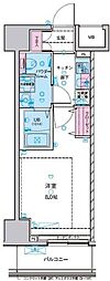ジェノヴィア浅草2スカイガーデン 1Kの間取図画像
