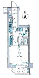 LIVCITY西早稲田 1Kの間取図画像