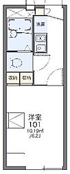 レオパレスMK 1Kの間取図画像