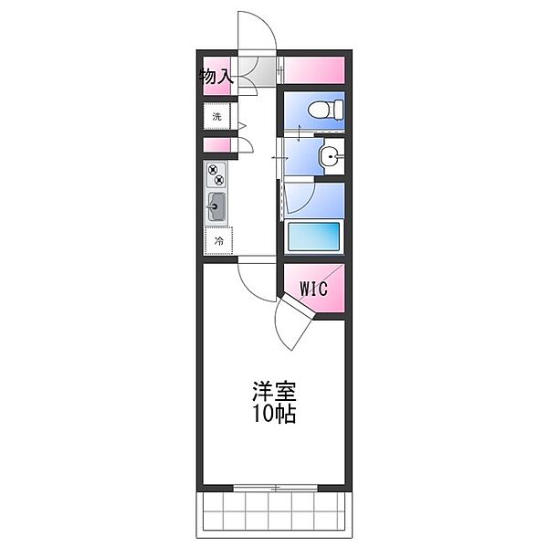 PHOENIX　VILLA　りんくう 302｜大阪府泉佐野市松原１丁目(賃貸マンション1K・3階・30.27㎡)の写真 その2