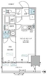 江東区大島4丁目マンション 1LDKの間取図画像