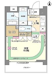 スタイリオ蒲田 1Kの間取図画像