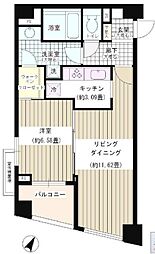 パトリス26 3階1LDKの間取り