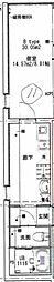 FUSION板橋本町 1Kの間取図画像