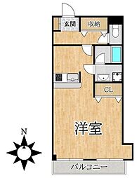 間取図画像 ワンルーム