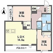 エスポワールＫ2　京都駅西 0201 ｜ 京都府京都市下京区木津屋橋通堀川西入木津屋町445-、下京区猪熊通下魚之棚下る樽屋町386番、388番、389（賃貸マンション2LDK・2階・66.51㎡） その2