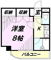 ハイクリーネ  ｜ 埼玉県所沢市緑町２丁目3-11（賃貸マンション1K・3階・25.60㎡） その2