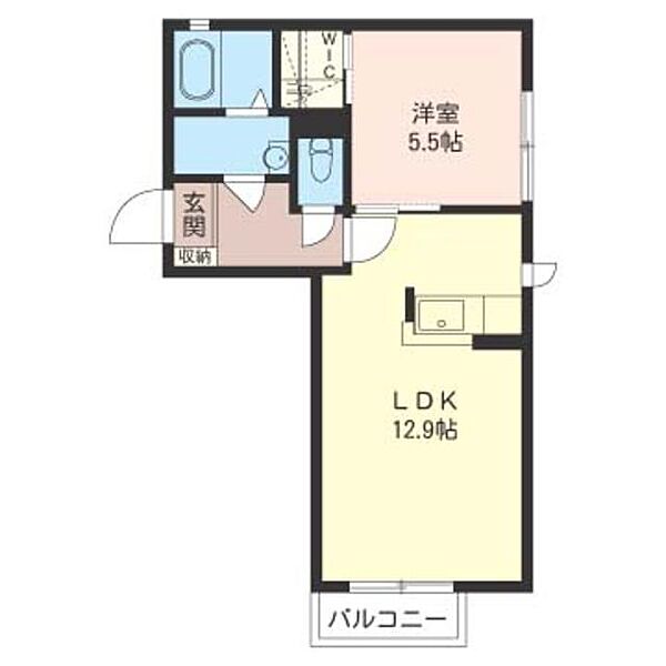 コンフォール　Ｄ 00101｜茨城県日立市小木津町４丁目(賃貸アパート1LDK・1階・41.95㎡)の写真 その2