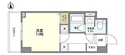 L・BASE押上North 1Kの間取図画像