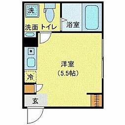 間取図画像 ワンルーム