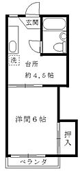 間取図画像 1K