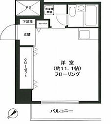 アクトパレス梶ヶ谷 ワンルームの間取図画像