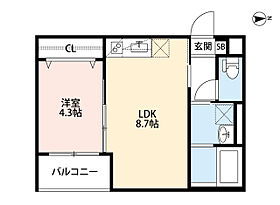 大阪府大阪市住吉区山之内１丁目（賃貸アパート1LDK・2階・32.44㎡） その2