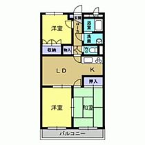 ユーミー和田山 202 ｜ 兵庫県朝来市和田山町枚田岡（賃貸マンション3LDK・2階・62.41㎡） その2