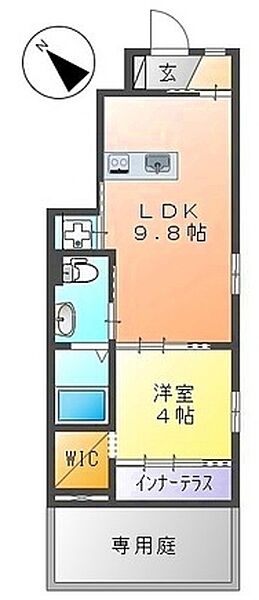 コンフォーレハナミズキ 103｜神奈川県川崎市多摩区菅２丁目(賃貸アパート1LDK・1階・36.48㎡)の写真 その2