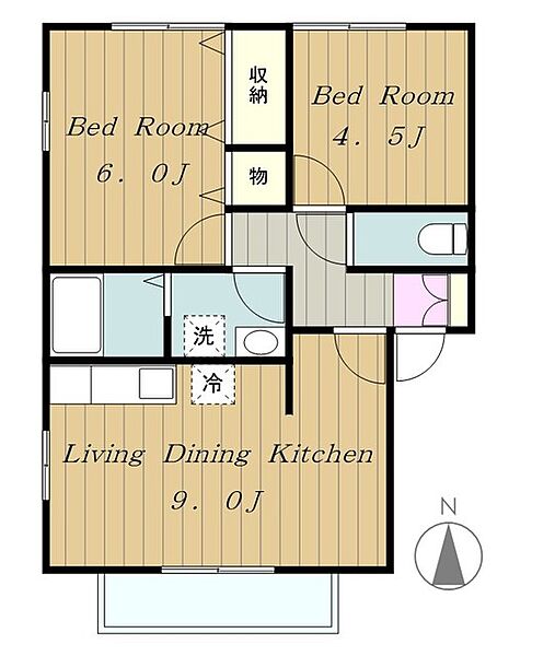 画像2:間取図