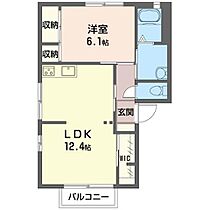 テラミパレスＤ 00201 ｜ 栃木県下都賀郡野木町大字友沼6509-10（賃貸アパート1LDK・2階・45.70㎡） その2