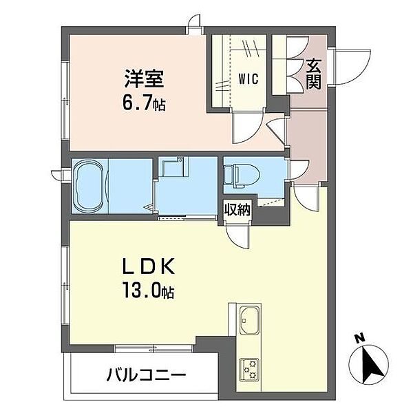 イーストリーム 00301｜千葉県習志野市大久保３丁目(賃貸マンション1LDK・3階・46.84㎡)の写真 その2