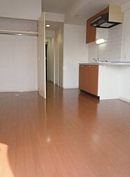 パークウェル世田谷若林 4階ワンルームのリビング/ダイニング