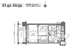 ZOOM新宿西落合 5階2Kの間取り