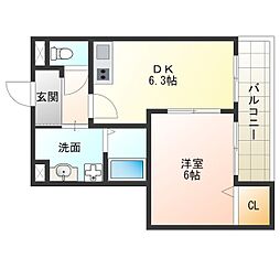 阪神本線 姫島駅 徒歩4分