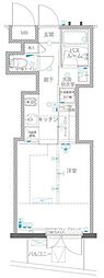 ZOOM川崎EAST 1Kの間取図画像