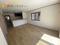 北総鉄道 矢切駅 徒歩9分の賃貸一戸建て 1階3SLDKのリビング/ダイニング