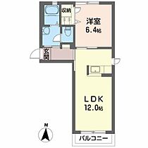 コスモリバーII 201 ｜ 福島県いわき市好間町下好間字大館275-3（賃貸アパート1LDK・2階・42.00㎡） その2