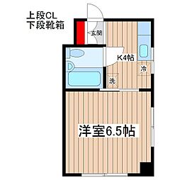 小島アパート 3階/302