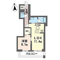 ソムニア 00102 ｜ 埼玉県戸田市大字新曽1712-1（賃貸マンション1LDK・1階・45.67㎡） その2