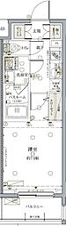 CREVISTA板橋ときわ台 1Kの間取図画像