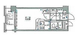 ワコーレ川口3 1Kの間取図画像
