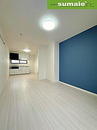 南海加太線 八幡前駅 徒歩14分の賃貸アパート 2階1LDKのリビング/ダイニング