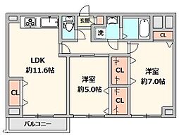 京王線 聖蹟桜ヶ丘駅 徒歩19分 4階/-