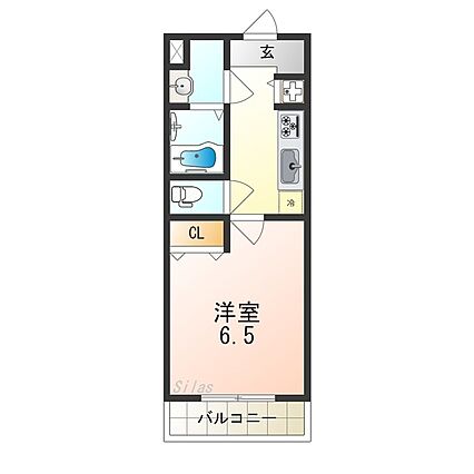 シャルマンフジもずウエスト_間取り_0