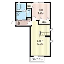 メゾン　ピュア　II 00101 ｜ 栃木県真岡市長田１丁目9-23（賃貸アパート1LDK・1階・41.50㎡） その2