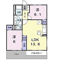 グレイスフル太田　D 101 ｜ 香川県高松市太田下町（賃貸アパート2LDK・1階・58.58㎡） その2