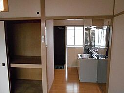 コーポフジ 3階1Kのリビング/ダイニング