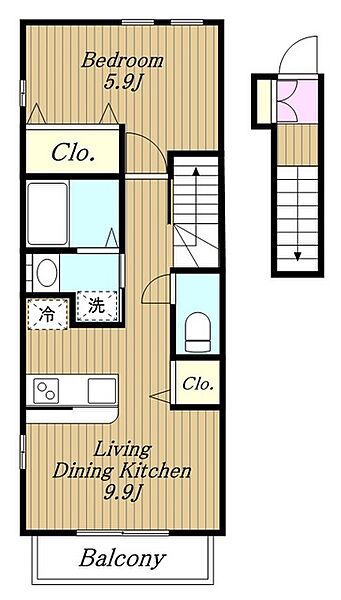 画像2:間取図