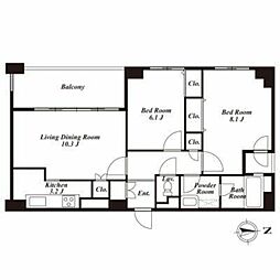 ＩＳハイツ 3階